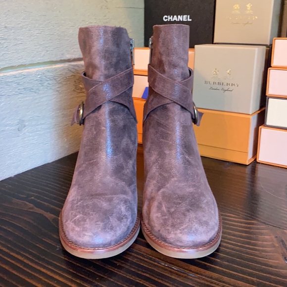 Johnston & Murphy wedge leather booties - Picture 5 of 17